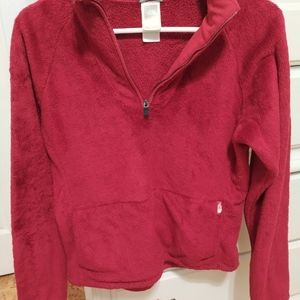 North Face plush pullover